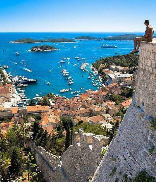 View from Hvar's fortress