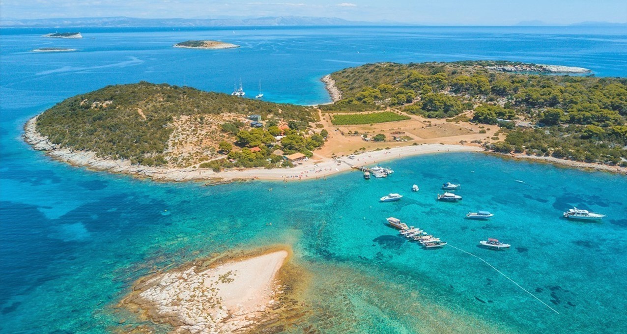 Blue Lagoon at Budikovac island